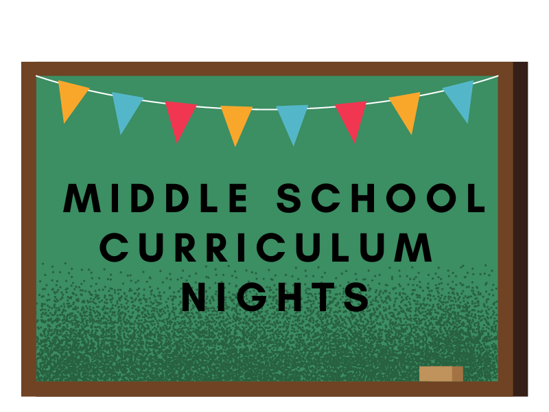 Middle School Curriculum Nights